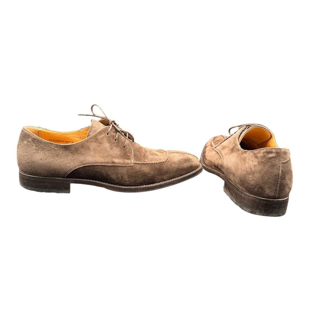 Cole Haan Suede Oxford Shoes Brown Men’s 9 Dress Casual Italy